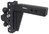 adjustable ball mount 12000 lbs gtw 22000 bulletproof hitches 2-ball for 2-1/2 inch hitch - 7-1/4 drop 7 rise 22 000