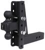 adjustable ball mount 12000 lbs gtw 22000 bulletproof hitches 2-ball for 2-1/2 inch hitch - 9-1/4 drop 9 rise 22 000