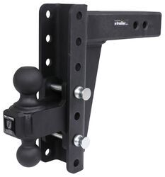 BulletProof Hitches 2-Ball Mount for 2-1/2" Hitch - 9-1/4" Drop, 9" Rise - 22,000 lbs - HD258