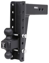 BulletProof Hitches 2-Ball Mount for 3" Hitch - 11-1/4" Drop, 10-1/4" Rise - 22K - HD3010