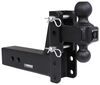 adjustable ball mount drop - 5 inch rise 4 bulletproof hitches 2-ball for 3 hitch 5-1/4 4-1/4 22 000 lbs