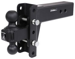 BulletProof Hitches 2-Ball Mount for 3" Hitch - 5-1/4" Drop, 4-1/4" Rise - 36,000 lbs - ED304