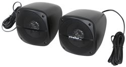 Jensen Heavy Duty Outdoor Speakers - 5-1/4" Wide x 6-1/2 Tall - 60 Watts - Black - Qty 2 - HDS3000