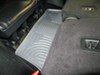 2014 dodge durango  custom fit contoured husky liners weatherbeater auto floor liner - 3rd row rear gray