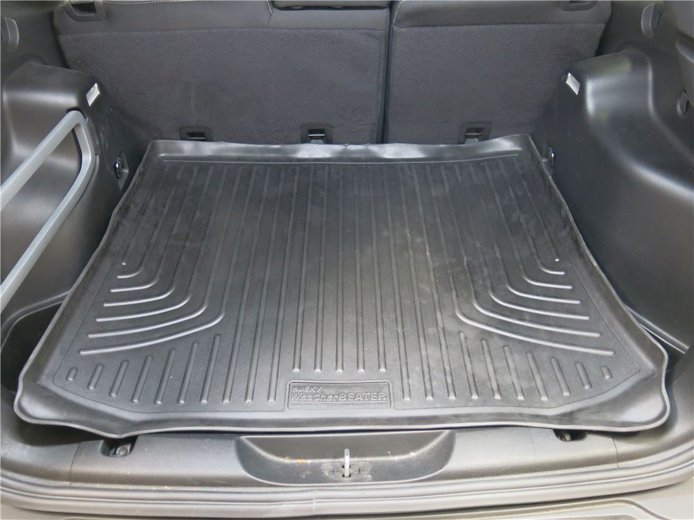 2014 Jeep Cherokee Husky Liners WeatherBeater Custom Cargo Liner Black