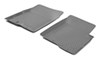 custom fit contoured husky liners classic auto floor - front gray