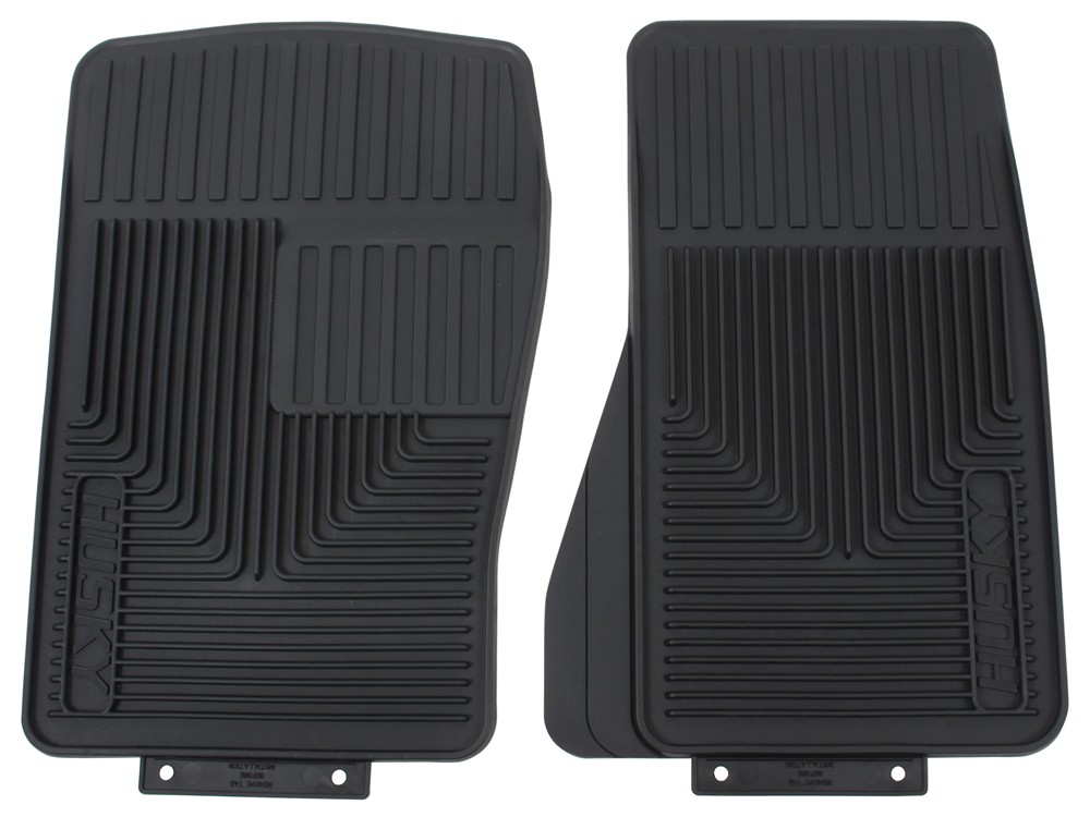 Husky Liners Auto Floor Mats Front Black Husky Liners Floor Mats