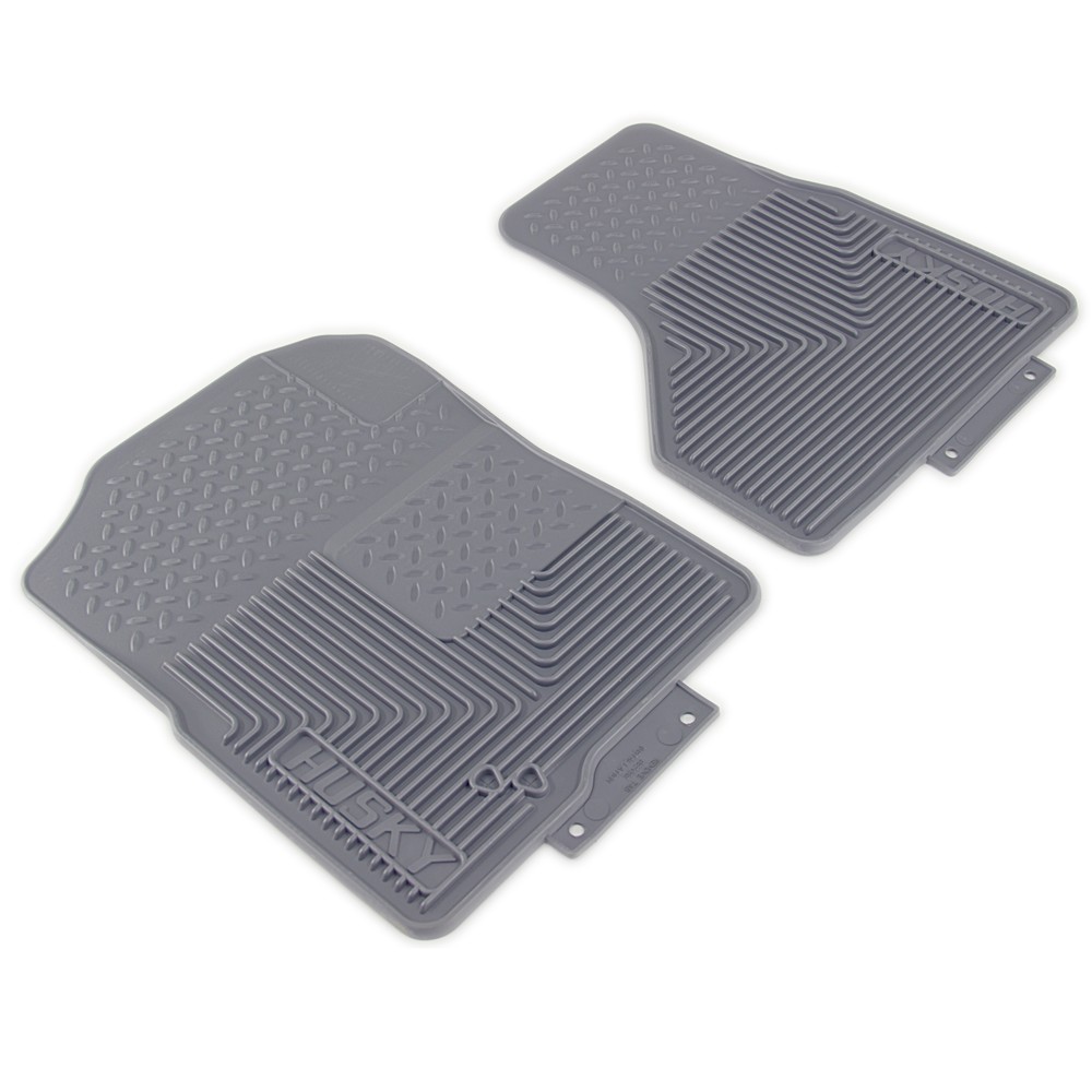 Husky Liners Auto Floor Mats Front Gray Husky Liners Floor Mats HL51222