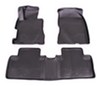 all seats contoured husky liners weatherbeater custom auto floor - front and rear black