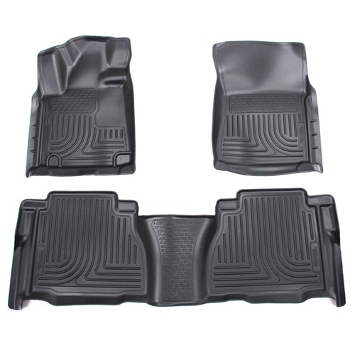 Husky Liners WeatherBeater Custom Auto Floor Liners - Front and Rear ...