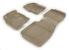 custom fit all seats husky liners weatherbeater auto floor - front and rear tan
