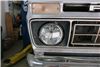 1976 ford f 100 150 250 350  headlight light assembly replacement headlamp for opti-brite sealed beam to led kit - 7 inch round high/low