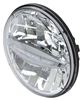 headlight dual beam replacement headlamp for opti-brite sealed to led kit - 7 inch round high/low
