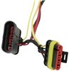 Hopkins Plug-In Simple Vehicle Wiring Harness with 4-Pole Flat Trailer Connector 4 Flat HM11140274