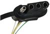 Hopkins Plug-In Simple Vehicle Wiring Harness with 4-Pole Flat Trailer Connector 4 Flat HM11140465