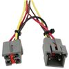 Hopkins Plug-In Simple Vehicle Wiring Harness with 4-Pole Flat Trailer Connector 4 Flat HM11140504