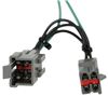 Hopkins Plug-In Simple Vehicle Wiring Harness with 4-Pole Flat Trailer Connector Powered Converter HM11140504