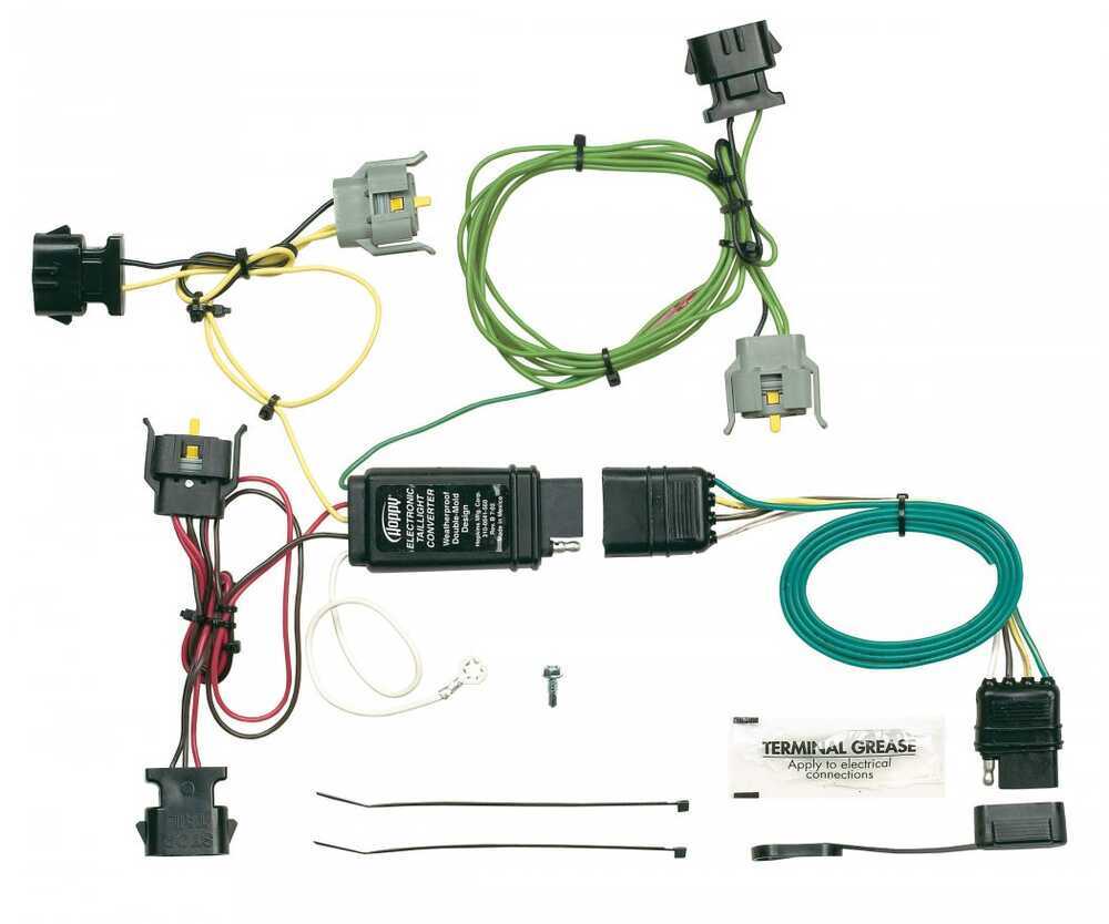 1998 Ford Windstar Hopkins Plug-In Simple Vehicle Wiring Harness with 4