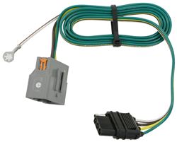Hopkins Plug-In Simple Wiring Harness for Factory Tow Package - 4-Pole Flat Trailer Connector - HM11140694