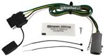 Hopkins Plug-In Simple Vehicle Wiring Harness with 4-Pole Flat Trailer Connector                    
