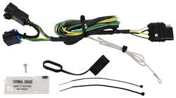 Hopkins Plug-In Simple Vehicle Wiring Harness with 4-Pole Flat Trailer Connector                    