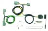 hopkins custom fit vehicle wiring trailer hitch 4 flat plug-in simple harness with 4-pole connector