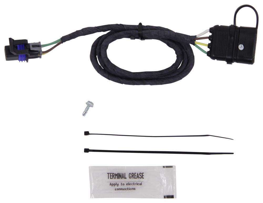 Hopkins Plug-In Simple Wiring Harness for Factory Tow Package - 4-Pole