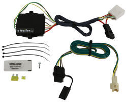 Hopkins Plug-In Simple Vehicle Wiring Harness with 4-Pole Flat Trailer Connector - HM11141845