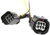 Hopkins Plug-In Simple Vehicle Wiring Harness with 4-Pole Flat Trailer Connector Custom Fit HM11141995