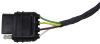 Hopkins Plug-In Simple Vehicle Wiring Harness with 4-Pole Flat Trailer Connector 4 Flat HM11142214