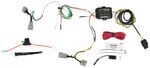 Hopkins Plug-In Simple Vehicle Wiring Harness with 4-Pole Flat Trailer Connector                    