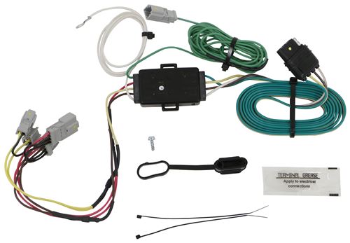 2007 Honda Accord Hopkins Plug-In Simple Vehicle Wiring Harness with 4