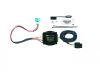 Hopkins Plug-In Simple Vehicle Wiring Harness with 4-Pole Flat Trailer Connector Custom Fit HM11143265