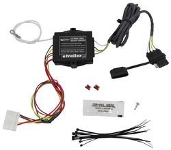 Hopkins Plug-In Simple Vehicle Wiring Harness with 4-Pole Flat Trailer Connector - HM11143270