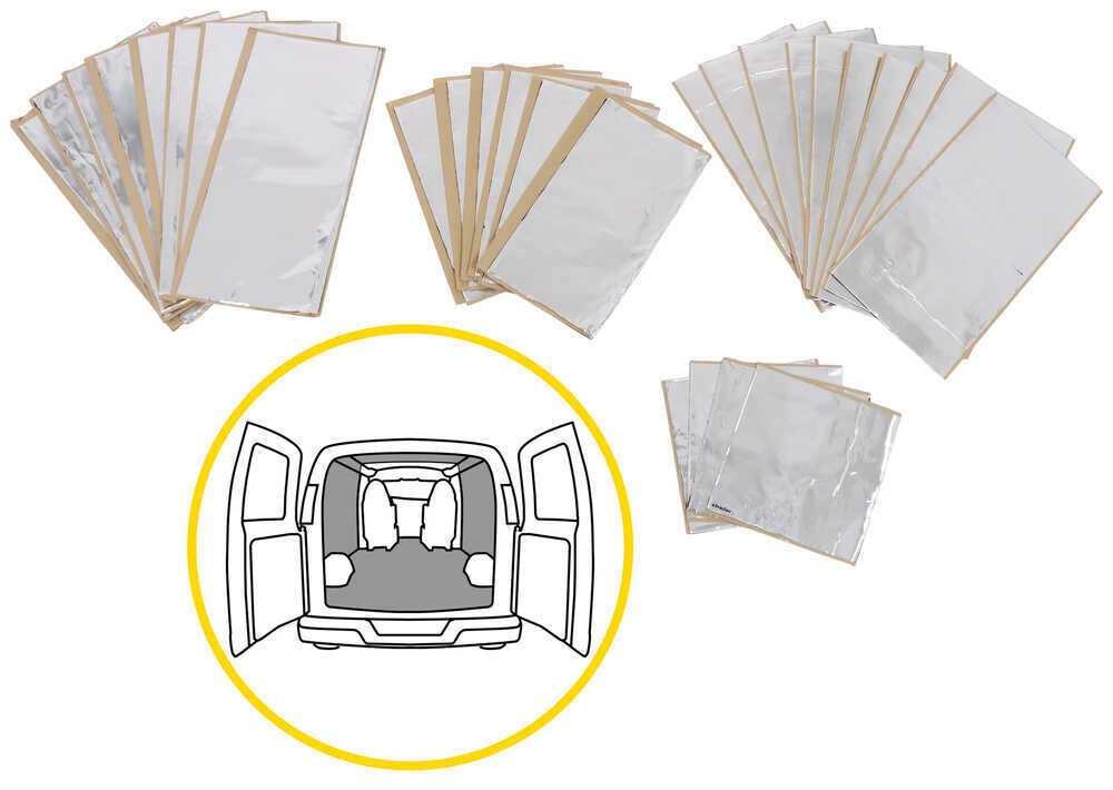 HushMat Van Cargo Insulation Kit for Ford Transit Connect or Ram ProMaster City - HM39FR