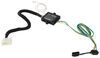 Hopkins Plug-In Simple Wiring Harness for Factory Tow Package - 4-Pole Flat Trailer Connector Custom Fit HM43134
