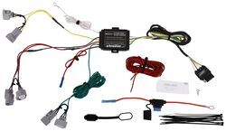 Hopkins Plug-In Simple Vehicle Wiring Harness with 4-Pole Flat Trailer Connector                    