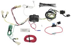 Hopkins Plug-In Simple Vehicle Wiring Harness with 4-Pole Flat Trailer Connector - HM43494