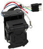 wiring adapters 4 flat 7 round - blade hopkins endurance multi-tow 4-way to 7-way rv trailer adapter w/ vehicle end plug