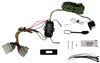 plugs into vehicle wiring tail light mount hopkins custom kit for towed vehicles