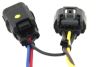 plugs into vehicle wiring harness