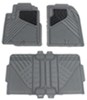 Hopkins Semi-Custom Auto Floor Mats - PVC - Front/Rear - Gray PVC HM79101