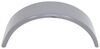 no step steel replacement single axle trailer fender for white river marine trailers - galvanized rh