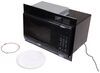 microwave built-in high pointe rv - 900 watts 1 cu ft black