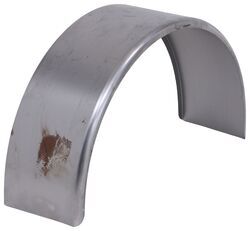 Single Axle Trailer Fender for Enclosed Trailers - Steel - 15" to 16" Wheels - Qty 1 - HP46VR