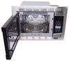 convection microwave 1.1 cubic feet high pointe built-in rv - 1 000 watts cu ft stainless steel