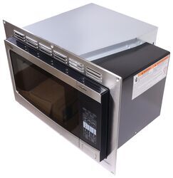 High Pointe Built-In RV Convection Microwave - 1,000 Watts - 1.1 Cu Ft - Stainless Steel - HP49ZR