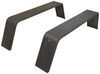 no step steel tandem axle jeep style trailer fenders - cold rolled qty 2