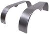 Tandem Axle Teardrop Trailer Fenders for Enclosed Trailers - 15" to 16" Wheels - Qty 2