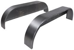 Tandem Axle Trailer Fenders w/ Backing Plates - Steel - Qty 2 - HP82VR
